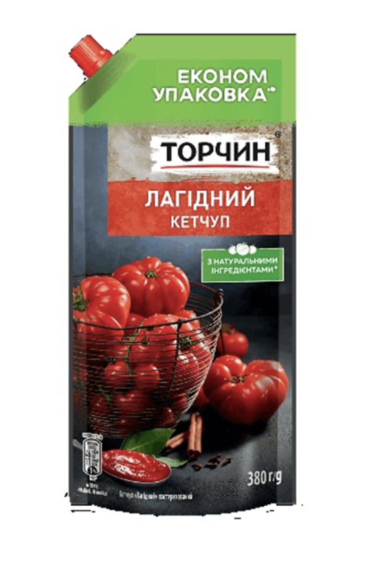 Кетчуп Торчин Лагідний 380г